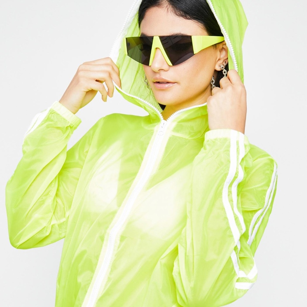 Sour Streets Are Talking Neon Windbreaker